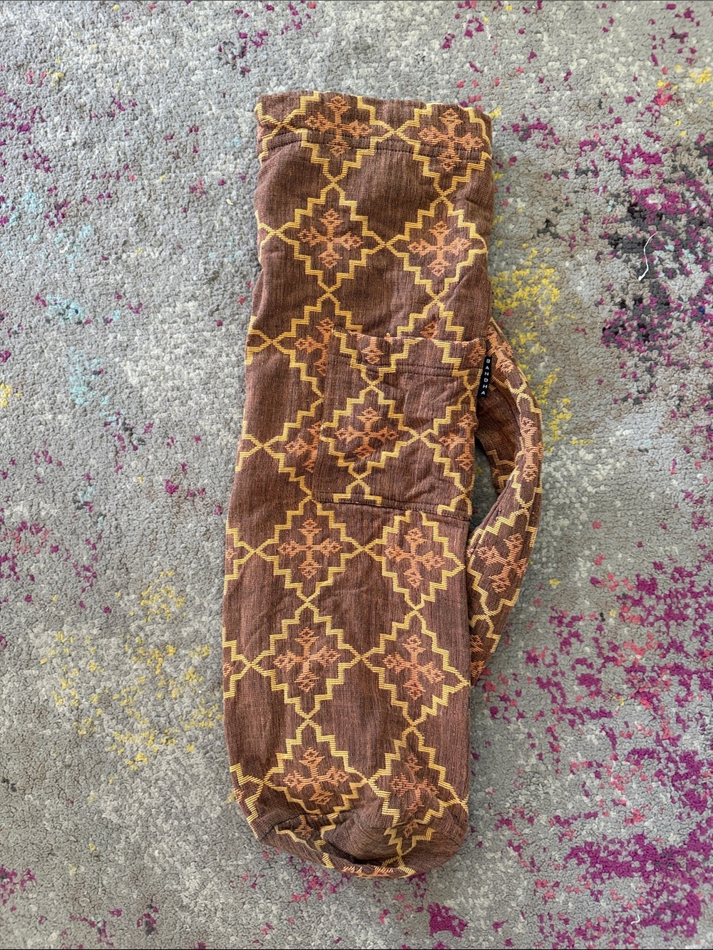 Bandha yoga mat bag with strap